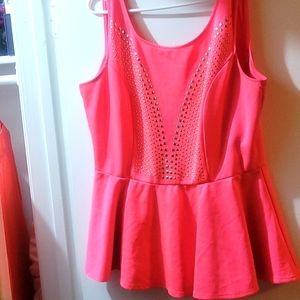 DEB Neon Pink Top